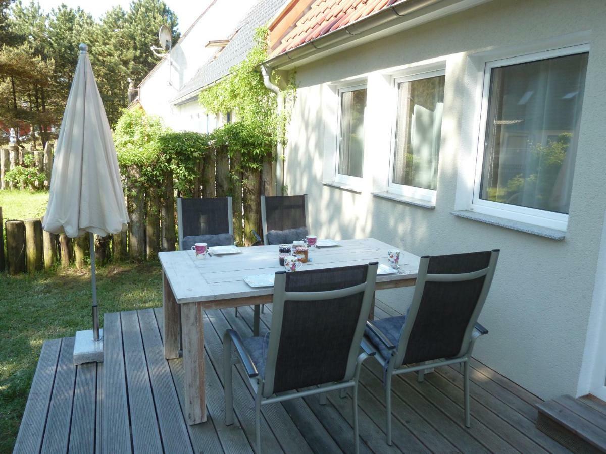 Romantisches Ferienhaus Boddenblick Mit Sauna Pruchten Eksteriør billede