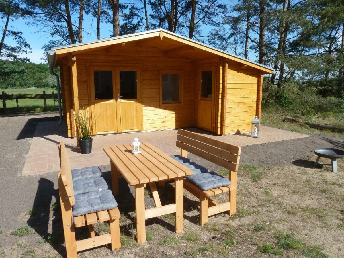 Romantisches Ferienhaus Boddenblick Mit Sauna Pruchten Eksteriør billede